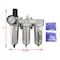 All Tool Depot 3/4" NPT HEAVY DUTY 3 Stages Filter Regulator Coalescing Desiccant Dryer System (AUTO DRAIN) FRFLM766NA - alternate 7